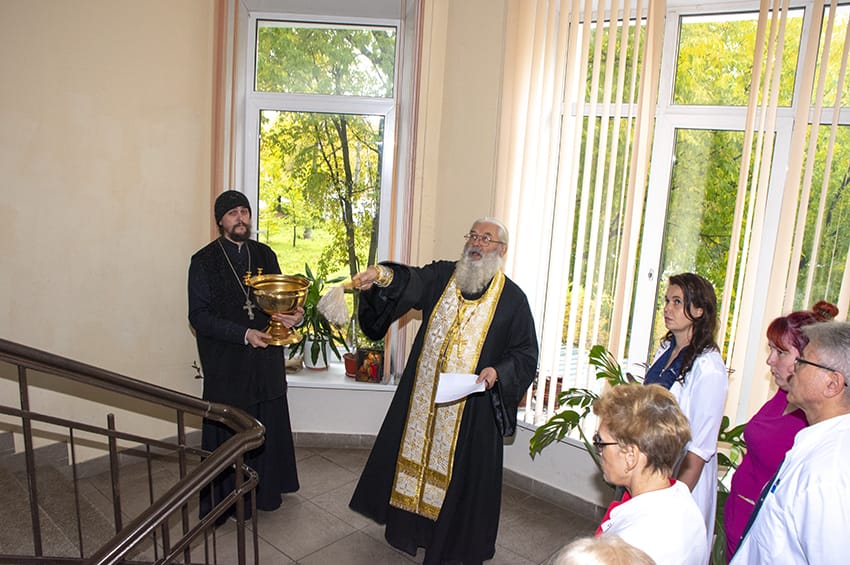 В Твери освятили Сердечно-сосудистый центр при 6 городской больнице