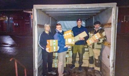 Ржевская епархия передала Отделу социального служения Тверской епархии около 100 коробок гуманитарной помощи для мобилизованных граждан