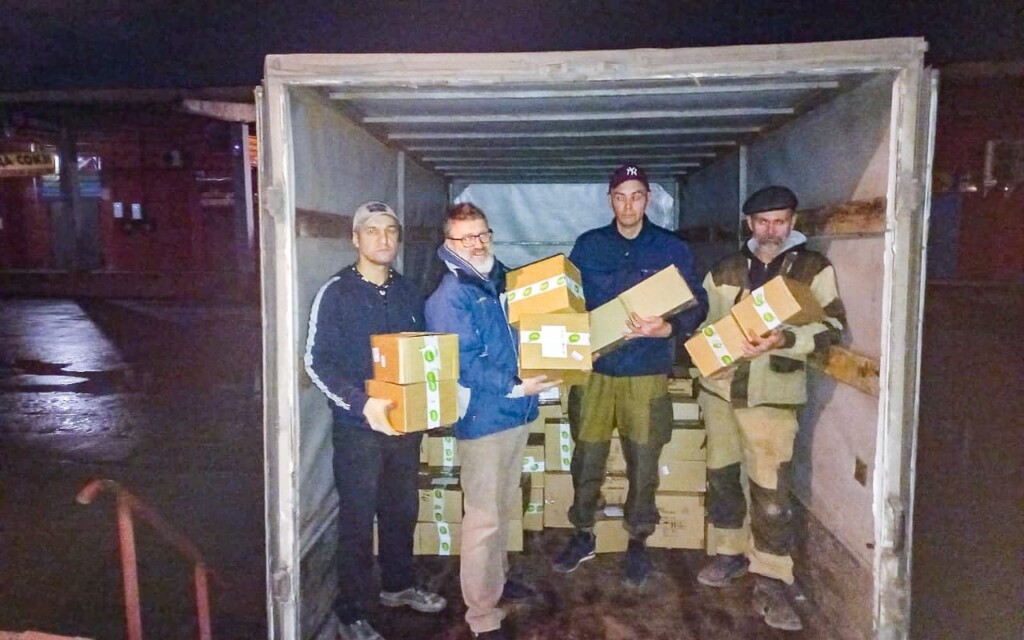 Ржевская епархия передала Отделу социального служения Тверской епархии около 100 коробок гуманитарной помощи для мобилизованных граждан