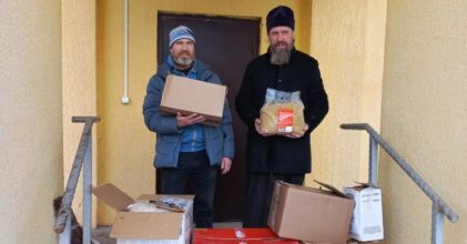 В епархии продолжается сбор помощи для беженцев и мобилизованных граждан