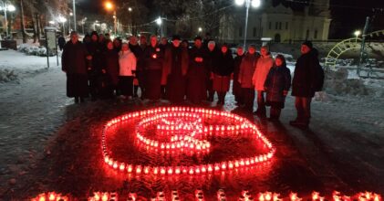 В Твери и Вышнем Волочке прошла акция против абортов «Один из нас»