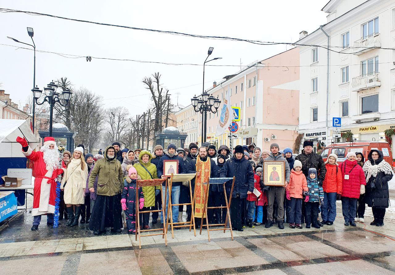 В первый день нового года в областном центре состоялся праздник «Трезвая Тверь»