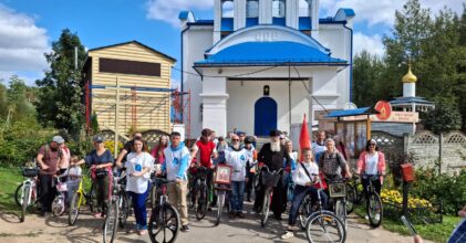 В Твери прошел велопробег, посвященный Всероссийскому дню трезвости