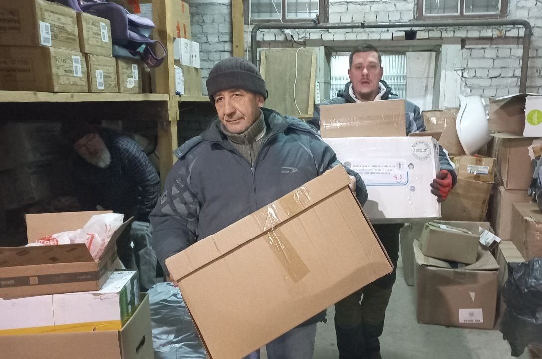 Более тонны гуманитарной помощи передали от Тверской епархии в госпитали и воинам на передовую