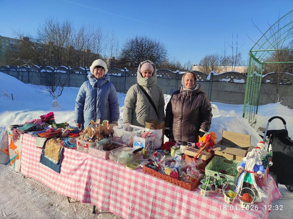 В Тверском храме «Неупиваемая Чаша» прошла Крещенская благотворительная ярмарка в поддержку Тверского дома для мамы