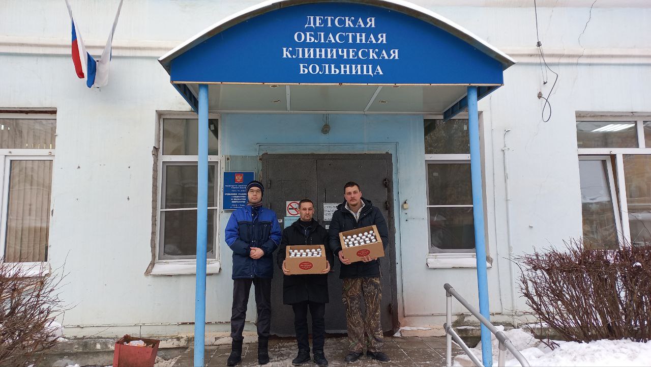 В праздник Крещения Господня святая вода была передана в медицинские и социальные учреждения г.Твери