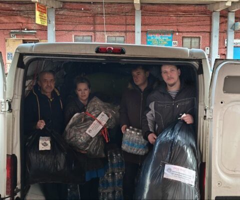 Три тонны гуманитарной помощи отправлены в Донецкую епархию, в госпитали и военнослужащим в зону СВО