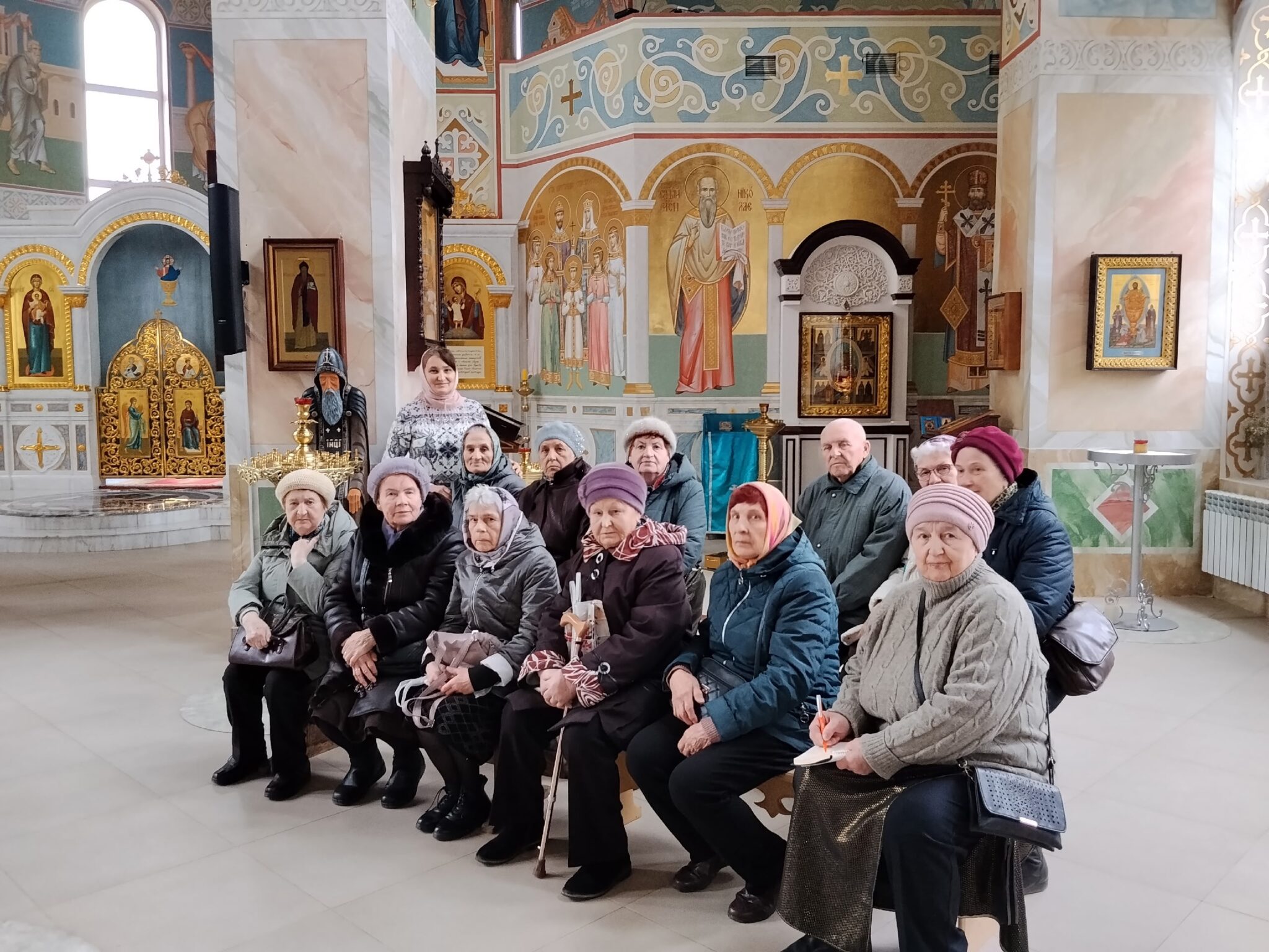 В храме «Неупиваемая Чаша» г.Твери  Детям войны рассказали о жизни и подвигах Михаила Тверского